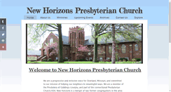 Desktop Screenshot of newhorizons-pcusa.org
